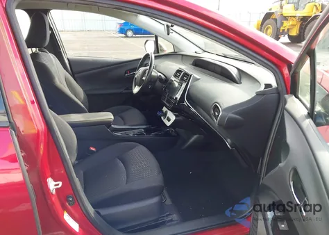 2017 Toyota Prius Prime Plus из США, поврежденный, VIN JTDKARFP8H3042411